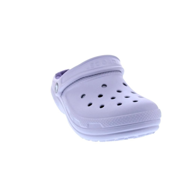 Zuecos Crocs zapatos Mujer modelo Classic Lined Violeta 
