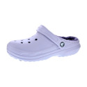 Zuecos Crocs zapatos Mujer modelo Classic Lined Violeta 