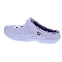Zuecos Crocs zapatos Mujer modelo Classic Lined Violeta 