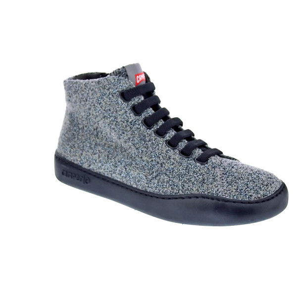 Botines Camper zapatos Mujer modelo Peu Gris Cremallera