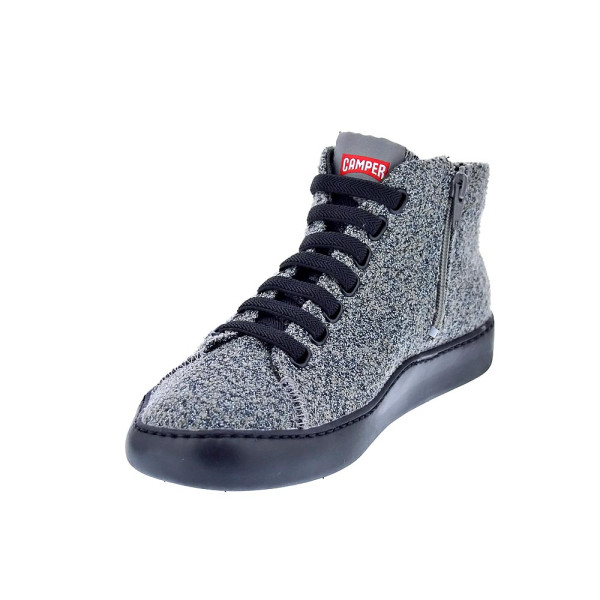 Botines Camper zapatos Mujer modelo Peu Gris Cremallera