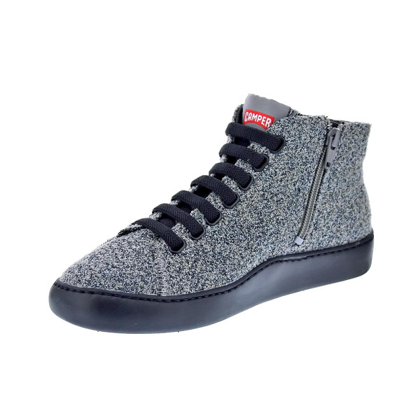 Botines Camper zapatos Mujer modelo Peu Gris Cremallera