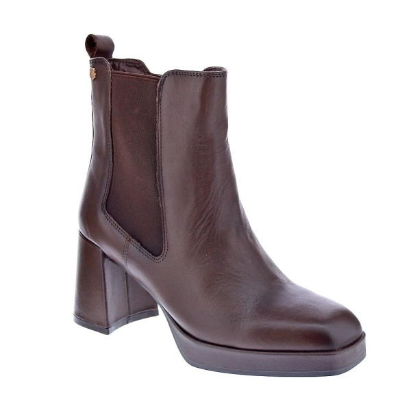 Botines Carmela zapatos Mujer modelo 161848 Marrón Cremallera