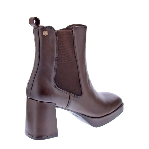 Botines Carmela zapatos Mujer modelo 161848 Marrón Cremallera