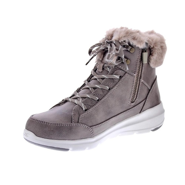 Botines Skechers zapatos Mujer modelo Onthego Marrón Cremallera