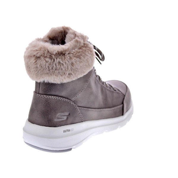 Botines Skechers zapatos Mujer modelo Onthego Marrón Cremallera