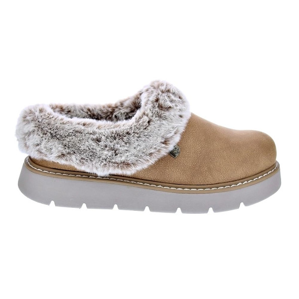 Pantuflas Skechers zapatos Mujer modelo Bobs Keepsakes Marrón 