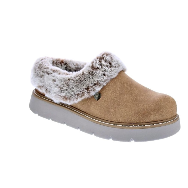 Pantuflas Skechers zapatos Mujer modelo Bobs Keepsakes Marrón 