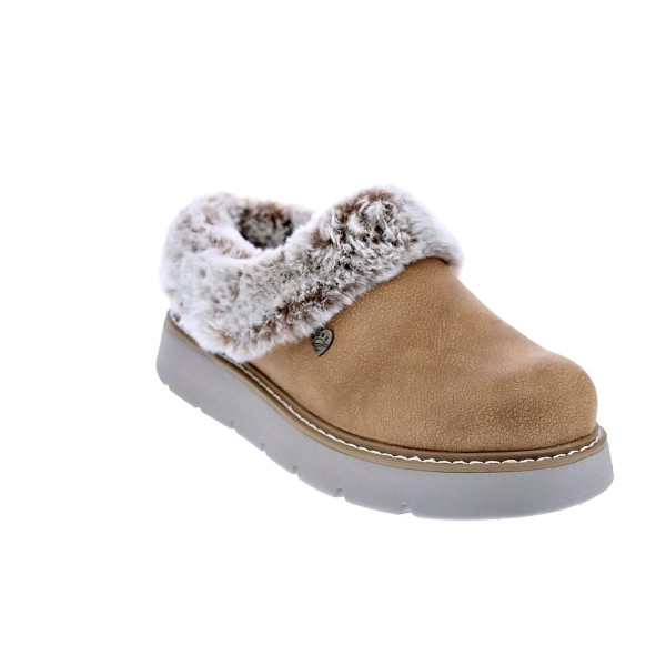 Pantuflas Skechers zapatos Mujer modelo Bobs Keepsakes Marrón 