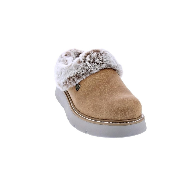Pantuflas Skechers zapatos Mujer modelo Bobs Keepsakes Marrón 