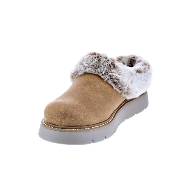 Pantuflas Skechers zapatos Mujer modelo Bobs Keepsakes Marrón 