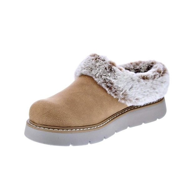 Pantuflas Skechers zapatos Mujer modelo Bobs Keepsakes Marrón 