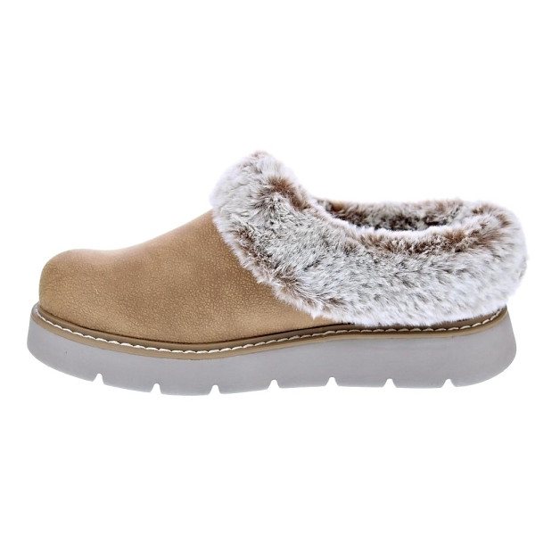 Pantuflas Skechers zapatos Mujer modelo Bobs Keepsakes Marrón 