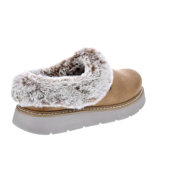 Pantuflas Skechers zapatos Mujer modelo Bobs Keepsakes Marrón 