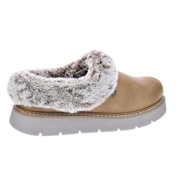 Pantuflas Skechers zapatos Mujer modelo Bobs Keepsakes Marrón 