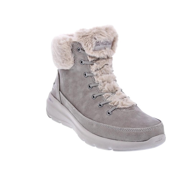 Botines Skechers zapatos Mujer modelo Onthego Gris Elástico