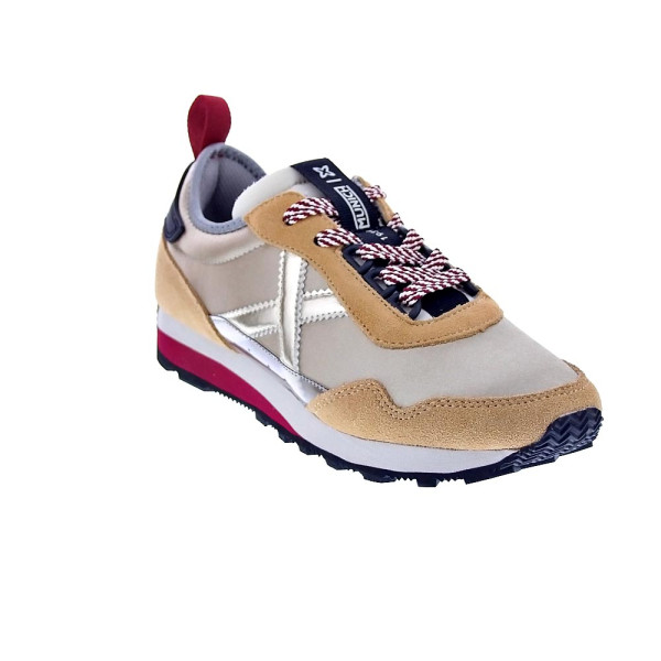 Zapatillas Munich zapatos Mujer modelo Um 27 Oro Cordón