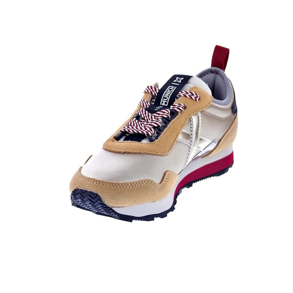 Zapatillas Munich zapatos Mujer modelo Um 27 Oro Cordón