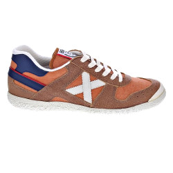 Zapatillas Munich zapatos Hombre modelo Goal 1608 Marrón 
