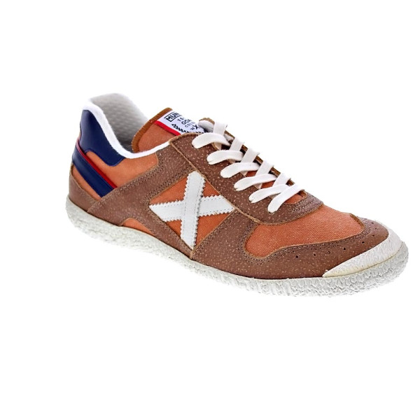 Zapatillas Munich zapatos Hombre modelo Goal 1608 Marrón 
