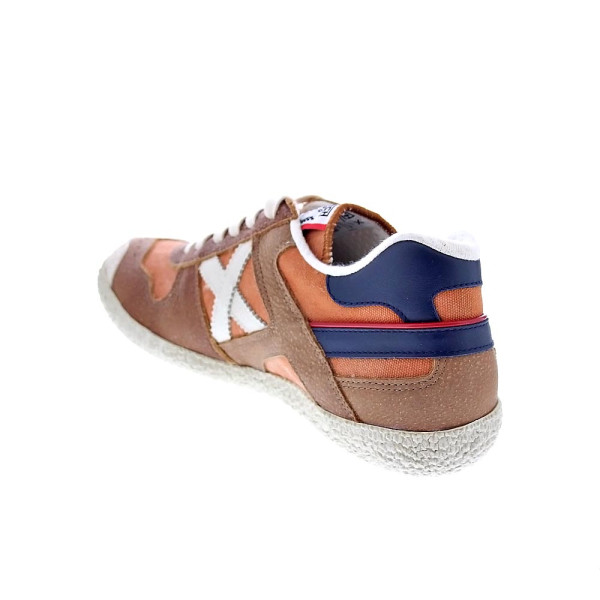 Zapatillas Munich zapatos Hombre modelo Goal 1608 Marrón 