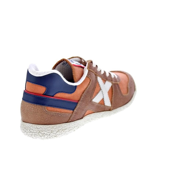 Zapatillas Munich zapatos Hombre modelo Goal 1608 Marrón 