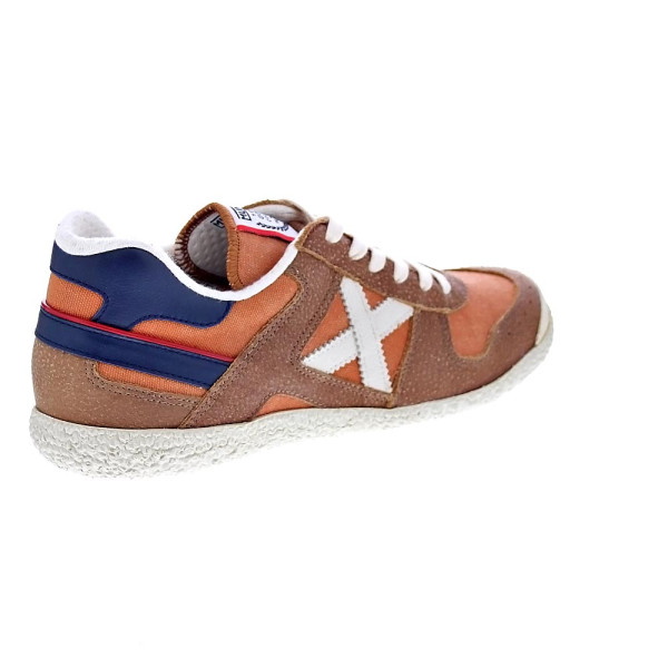 Zapatillas Munich zapatos Hombre modelo Goal 1608 Marrón 