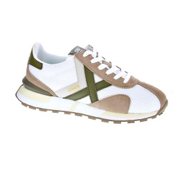 Zapatillas Munich zapatos Hombre modelo Sapporo 187 Blanco Cordón 2