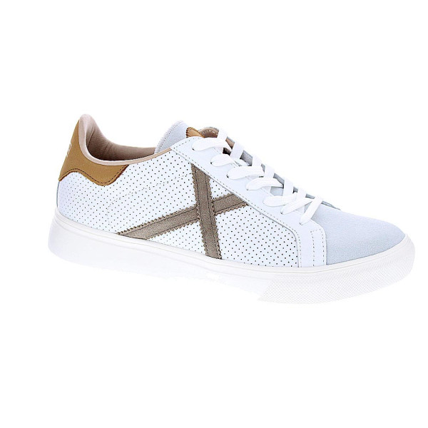 Zapatillas Munich zapatos Hombre modelo Rete 106 Blanco Cordón