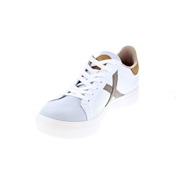 Zapatillas Munich zapatos Hombre modelo Rete 106 Blanco Cordón