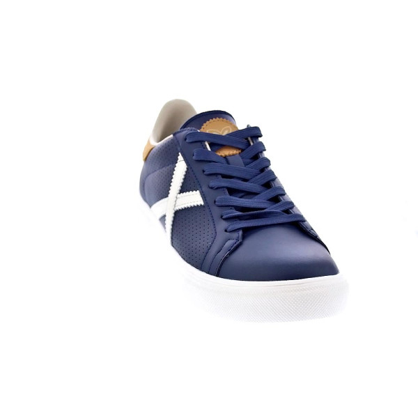 Zapatillas Munich zapatos Hombre modelo Rete 107 Azul Cordón
