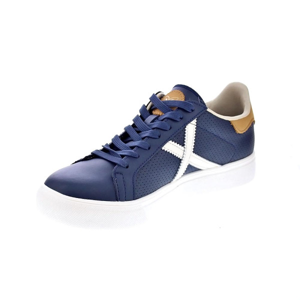 Zapatillas Munich zapatos Hombre modelo Rete 107 Azul Cordón