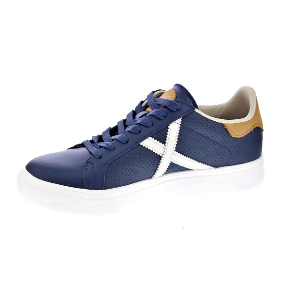 Zapatillas Munich zapatos Hombre modelo Rete 107 Azul Cordón