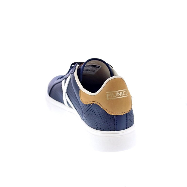 Zapatillas Munich zapatos Hombre modelo Rete 107 Azul Cordón
