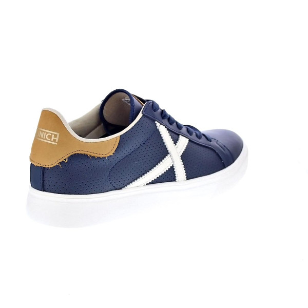 Zapatillas Munich zapatos Hombre modelo Rete 107 Azul Cordón