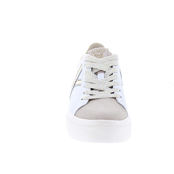 Zapatillas Munich zapatos Mujer modelo Rete Sky 78 Blanco Cordón