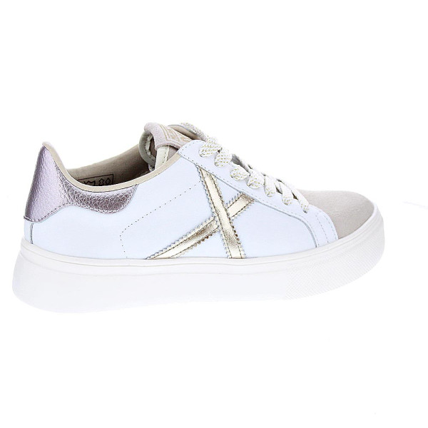 Zapatillas Munich zapatos Mujer modelo Rete Sky 78 Blanco Cordón