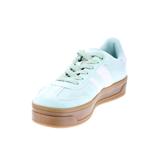 Zapatillas Xti zapatos Mujer modelo 143644 Verde Cordón