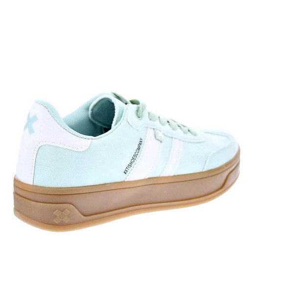 Zapatillas Xti zapatos Mujer modelo 143644 Verde Cordón