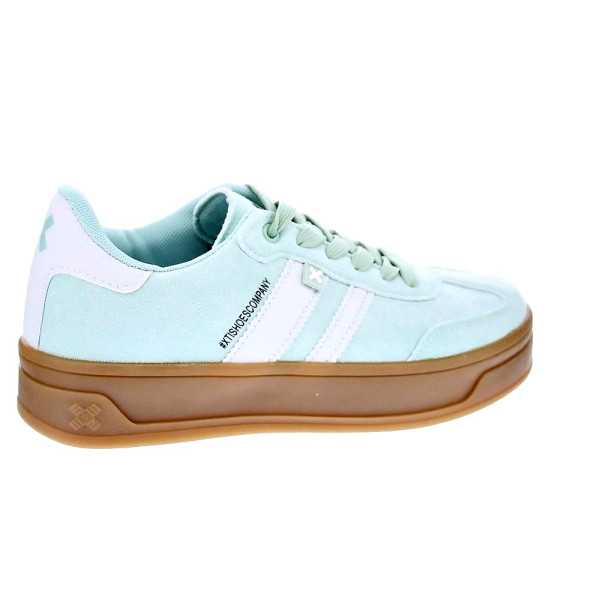 Zapatillas Xti zapatos Mujer modelo 143644 Verde Cordón