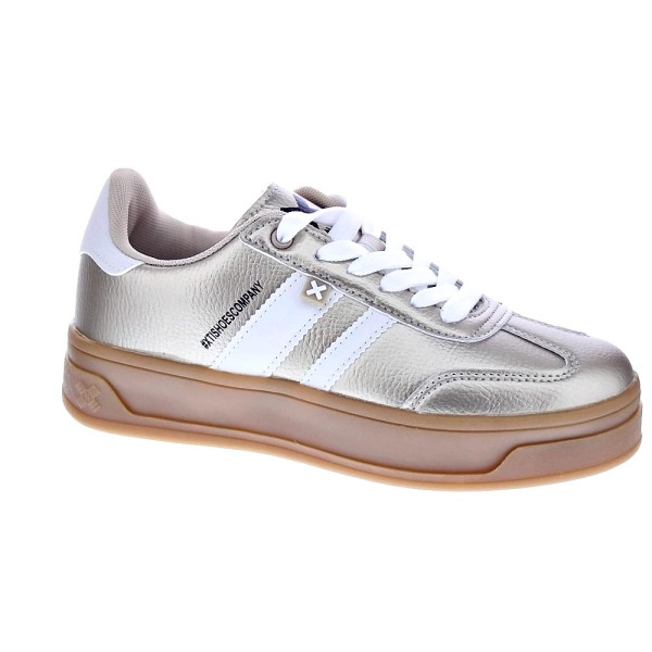Zapatillas Xti zapatos Mujer modelo 143645 Oro Cordón