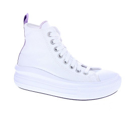 Zapatillas botas Converse zapatos Mujer modelo Move Plataforma Blanco Cordón 2