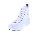 Zapatillas botas Converse zapatos Mujer modelo Move Plataforma Blanco Cordón