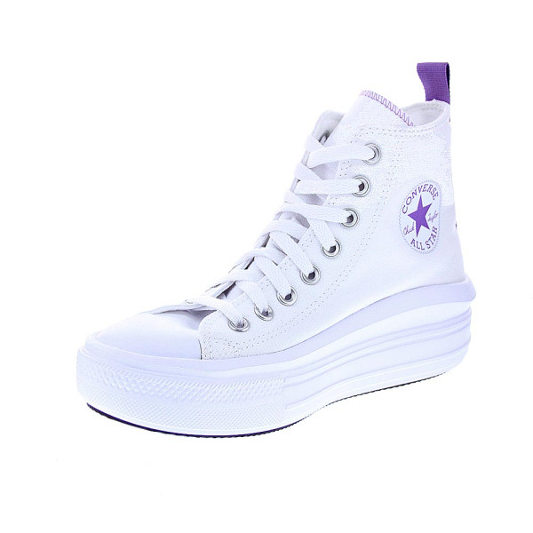 Zapatillas botas Converse zapatos Mujer modelo Move Plataforma Blanco Cordón