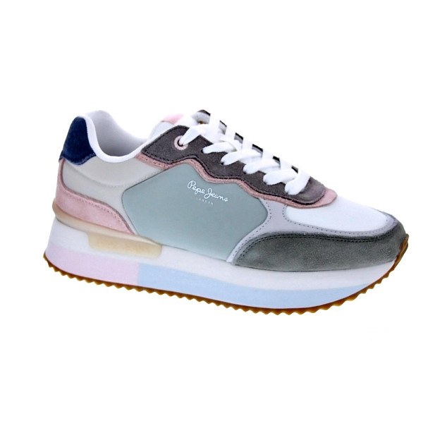 Zapatillas Pepe Jeans zapatos Mujer modelo Casting Multicolor Cordón