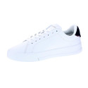 Zapatillas Tommy Hilfiger zapatos Hombre modelo Th Court Lth Blanco Cordón