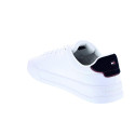 Zapatillas Tommy Hilfiger zapatos Hombre modelo Th Court Lth Blanco Cordón