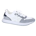 Zapatillas Munich zapatos Hombre modelo Net 30 Blanco Elástico