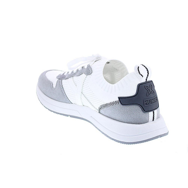 Zapatillas Munich zapatos Hombre modelo Net 30 Blanco Elástico