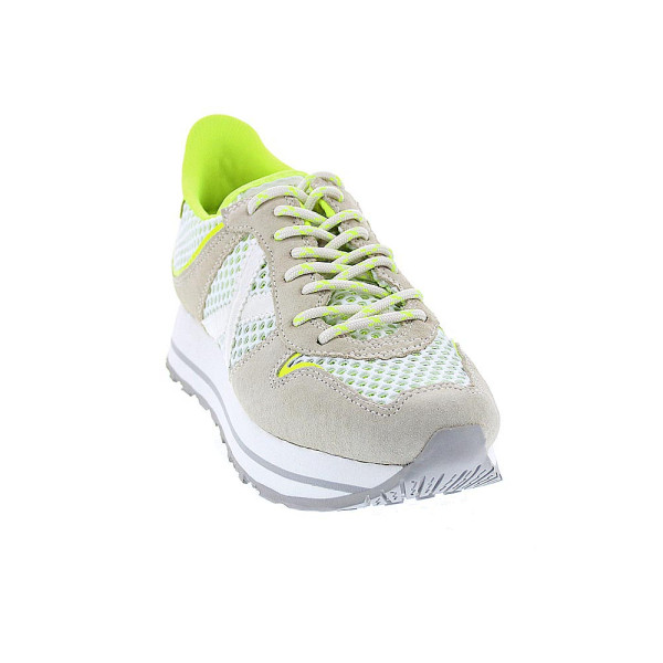 Zapatillas Munich zapatos Mujer modelo Massana Sky 219 Beige Cordón